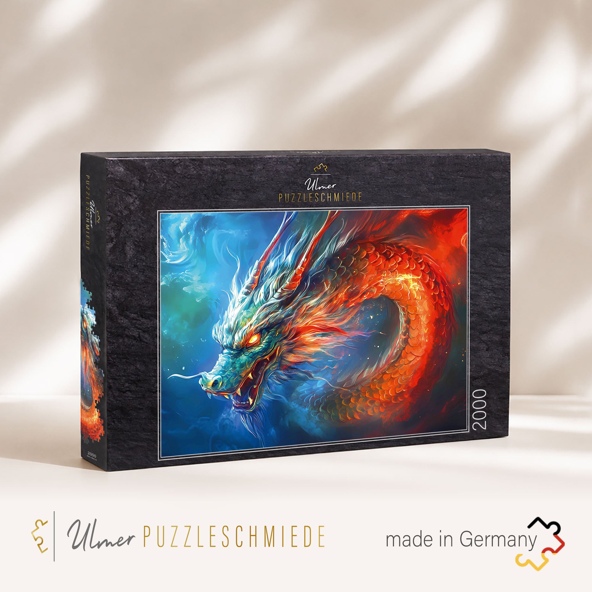 ulmer-puzzleschmiede-drachenfeuer-puzzle-2000-teile-drache image 2