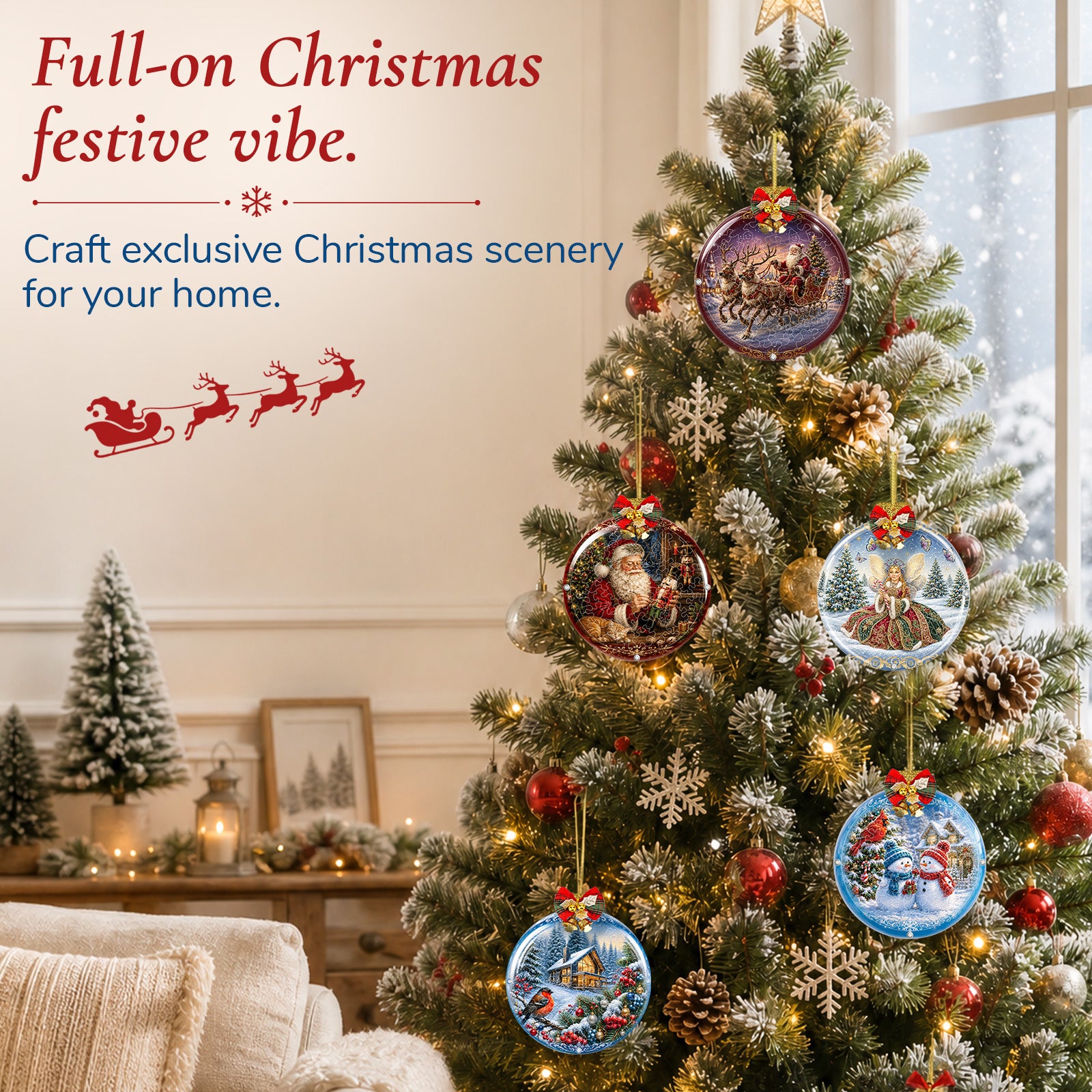 kaayee-santa-sleigh-ride-suncatcher-fensterdeko-mini image 6
