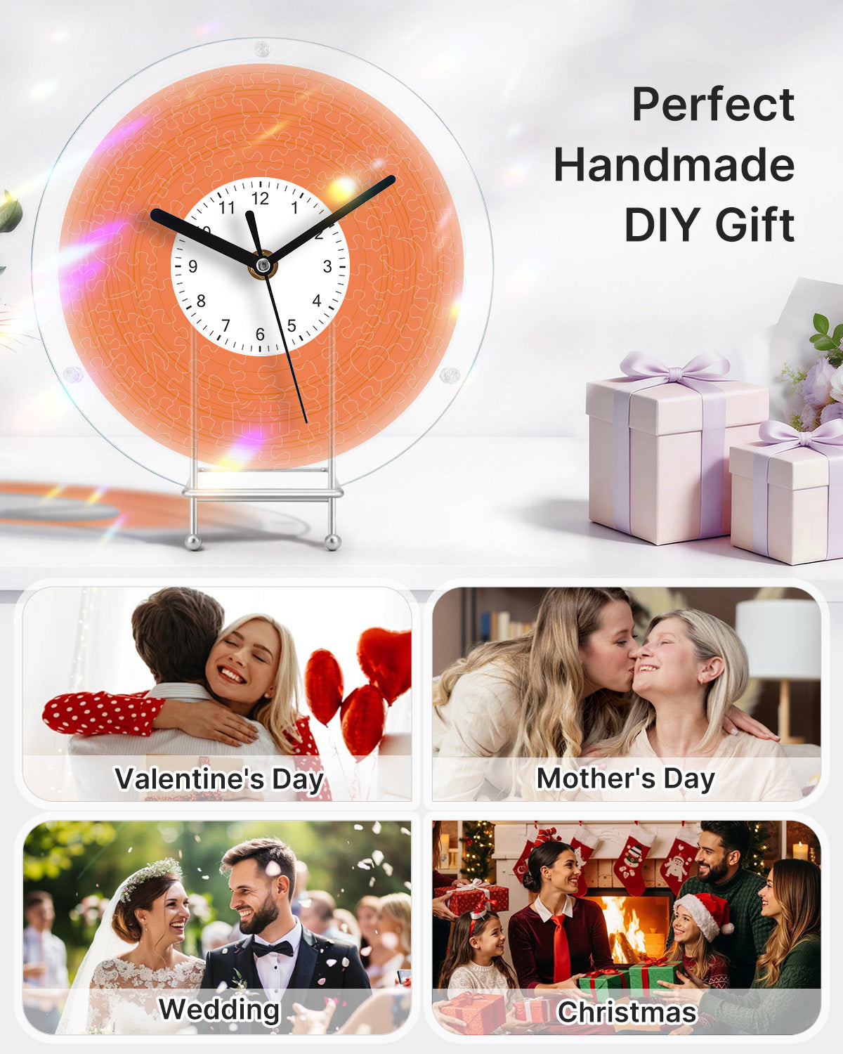 kaayee-clock-kit-vibrant-orange-puzzleuhr-regular-bastelset image 7