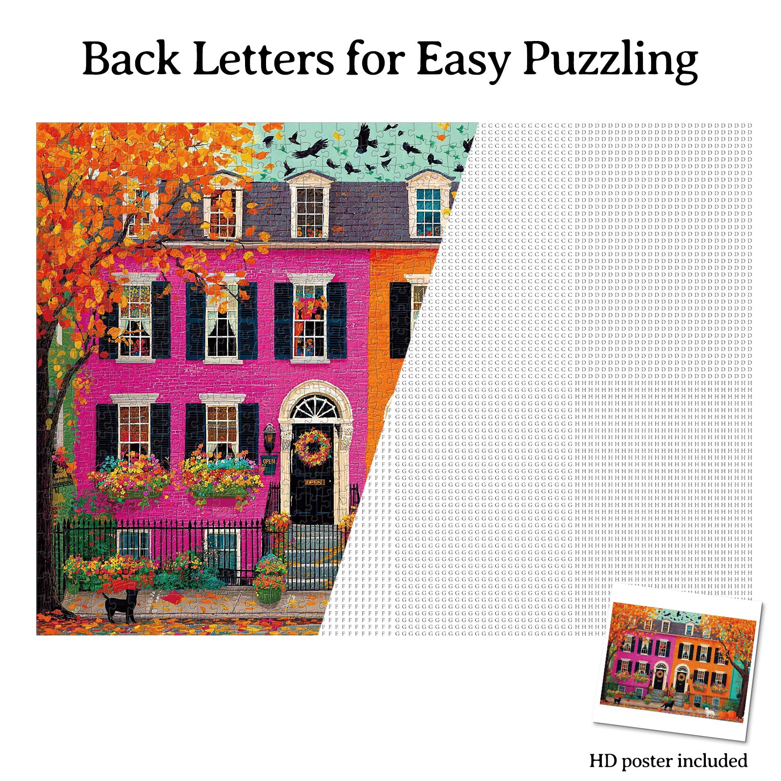 kaayee-pumpkin-street-townhouses-puzzle-1000-teile-eco image 8