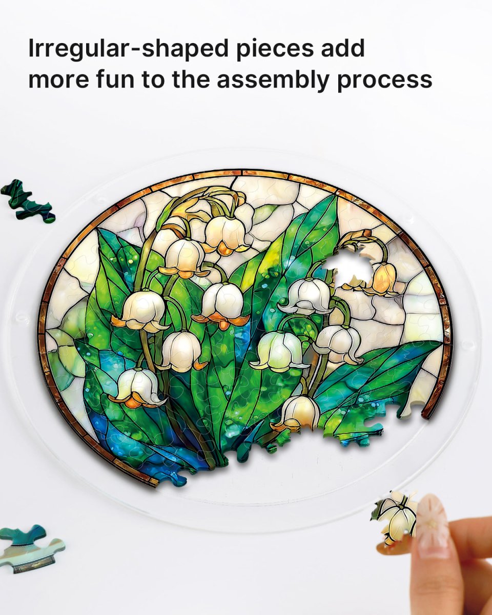 kaayee-suncatcher-puzzle-secret-lily-valley-light-puzzle-small-18-8-cm image 2