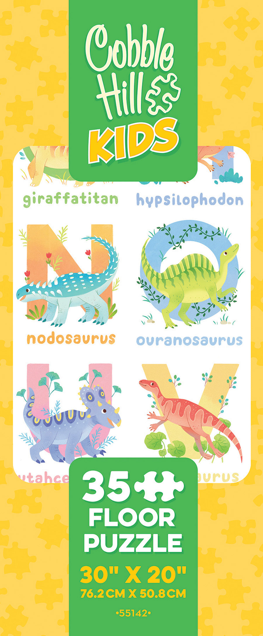 cobble-hill-floor-puzzles-dinosaur-alphabet-bodenpuzzle-35-teile-kinder image 3