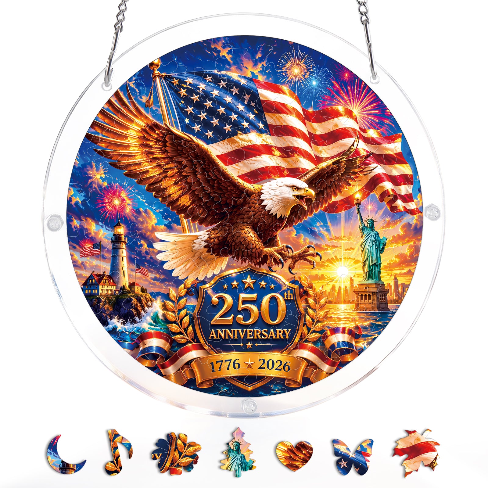 kaayee-suncatcher-puzzle-glory-eagle-fensterbild-adler image 3