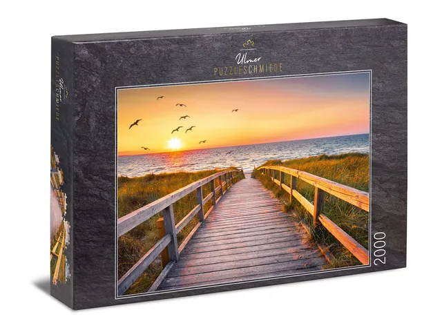 ulmer-puzzleschmiede-sylt-2000-teile-puzzle-abend-nordsee image 1