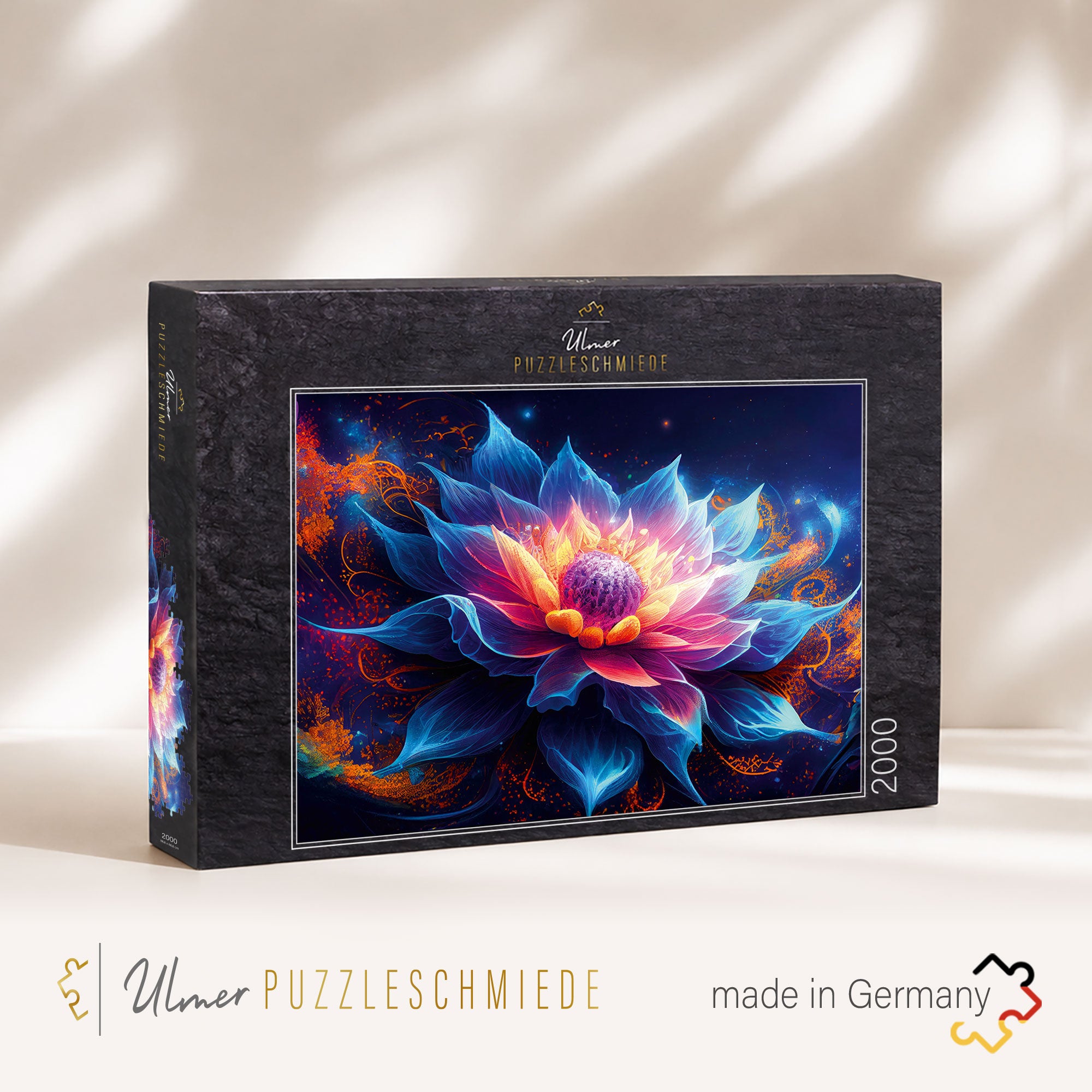 ulmer-puzzleschmiede-puzzle-2000-teile-lotus-nova-fantasy-puzzle image 2
