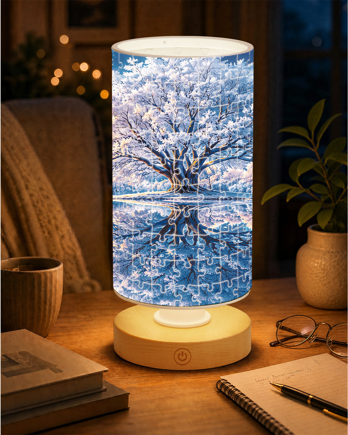 kaayee-winter-wonderland-nachtlicht-acryl-puzzle-lampe image 3