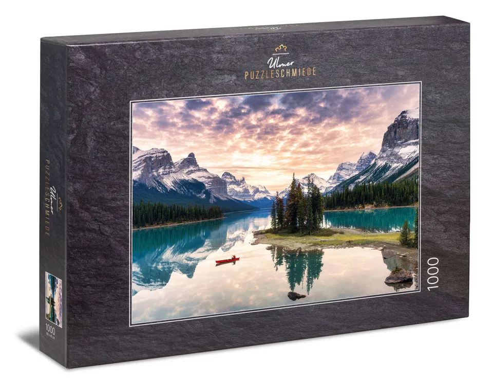 ulmer-puzzleschmiede-einsamkeit-puzzle-1000-teile-kanada-see image 1