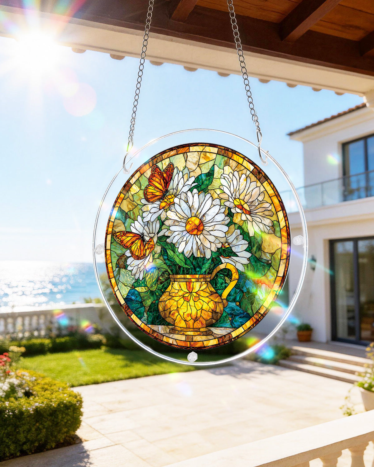 kaayee-suncatcher-puzzle-daisy-butterfly-garden-light-fensterbild-medium image 8