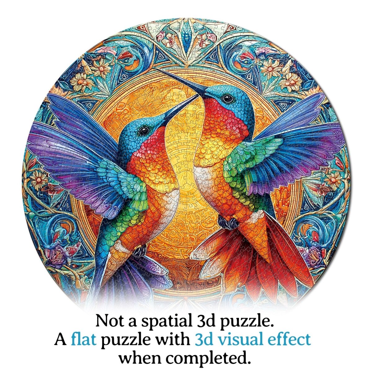 kaayee-cardboard-hummingbirds-radiance-puzzle-1000-teile-kolibri image 5