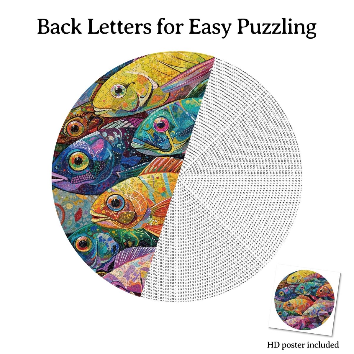 kaayee-cardboard-puzzle-prismatic-fish-realm-1000-teile image 6