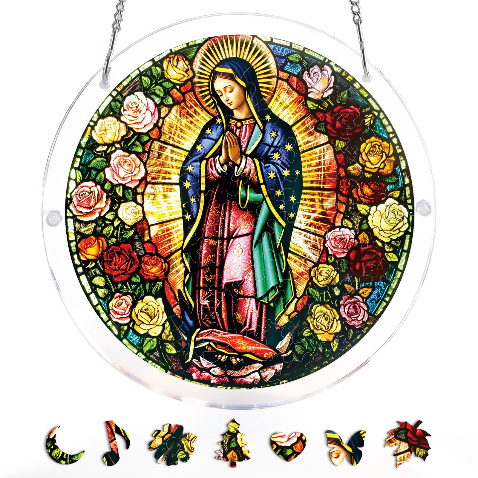 kaayee-light-of-prayer-suncatcher-fensterbild-medium-20-8-cm image 3