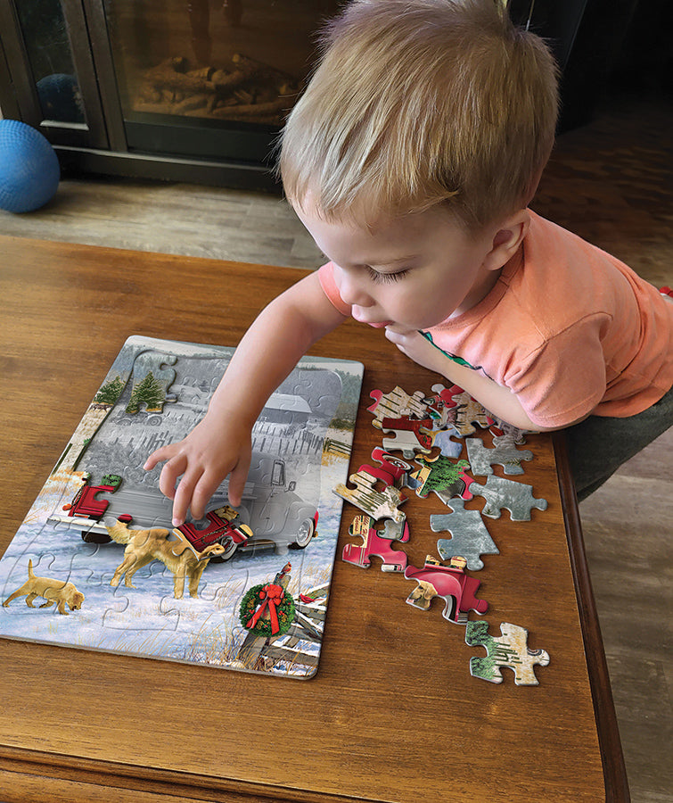 cobble-hill-tray-red-truck-farm-tablettpuzzle-35-teile-winter image 2