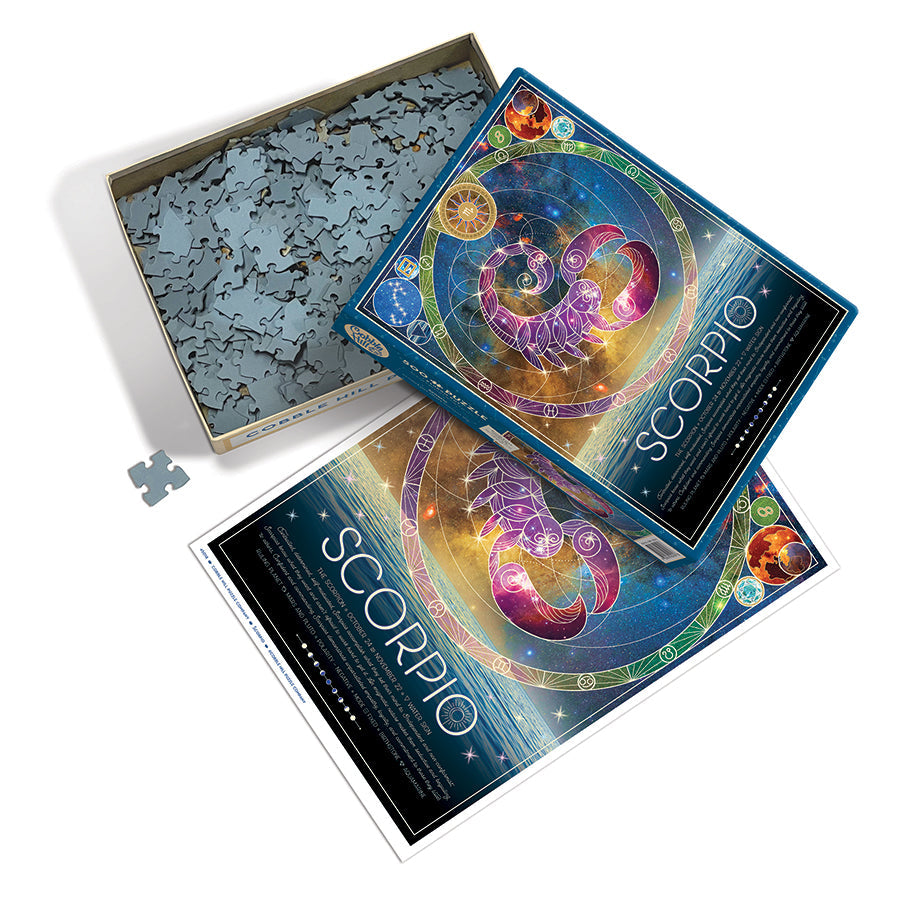 cobble-hill-500-piece-scorpio-puzzle-500-teile-sternzeichen image 3