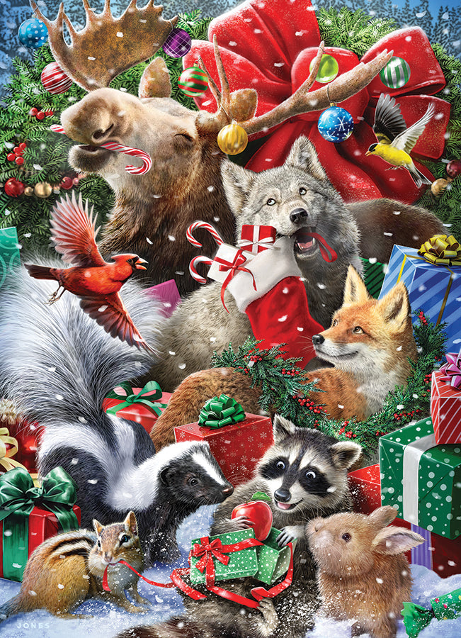 cobble-hill-family-350-teile-puzzle-festive-friends-hund image 2