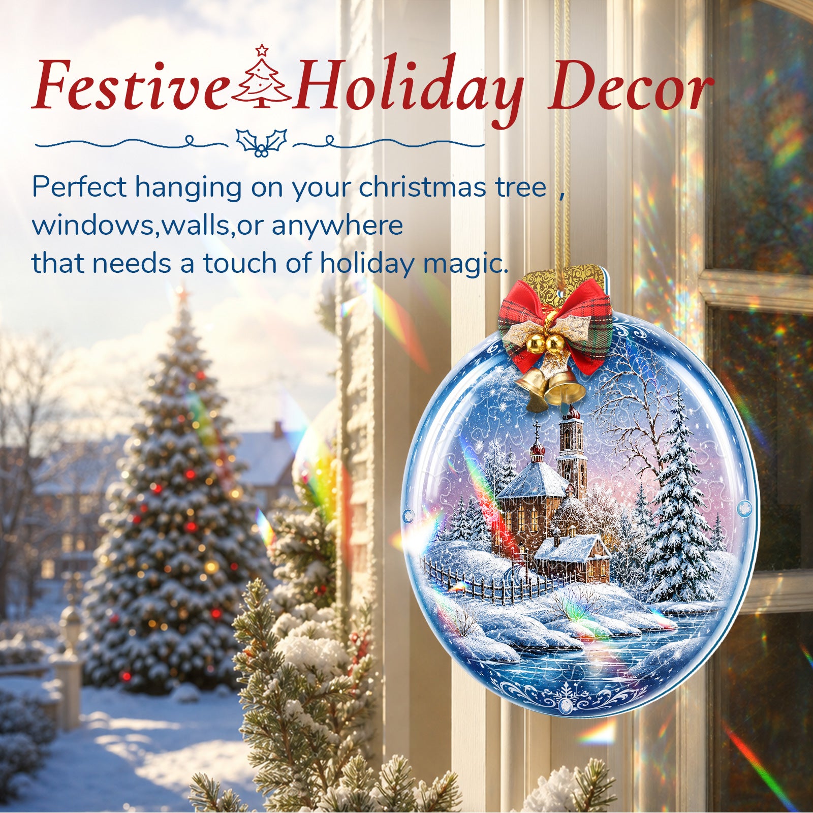 kaayee-suncatcher-puzzle-christmas-chapel-fensterbild-15-cm image 3