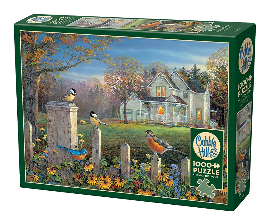 cobble-hill-1000-piece-evening-birds-puzzle-1000-teile-v-gel image 1