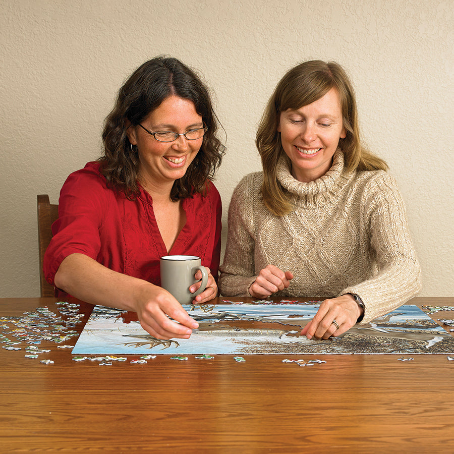 cobble-hill-1000-breaking-cover-puzzle-1000-teile-hirsche image 5