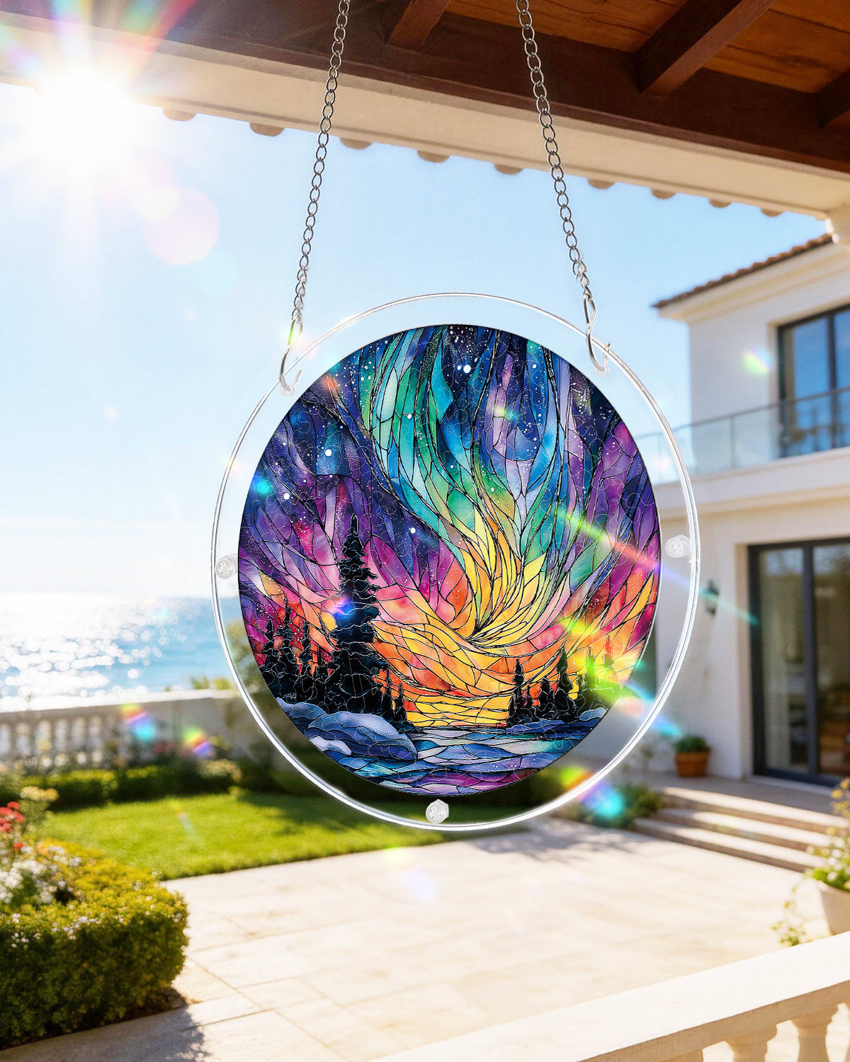 kaayee-snowy-aurora-night-light-acryl-fensterbild-medium image 8