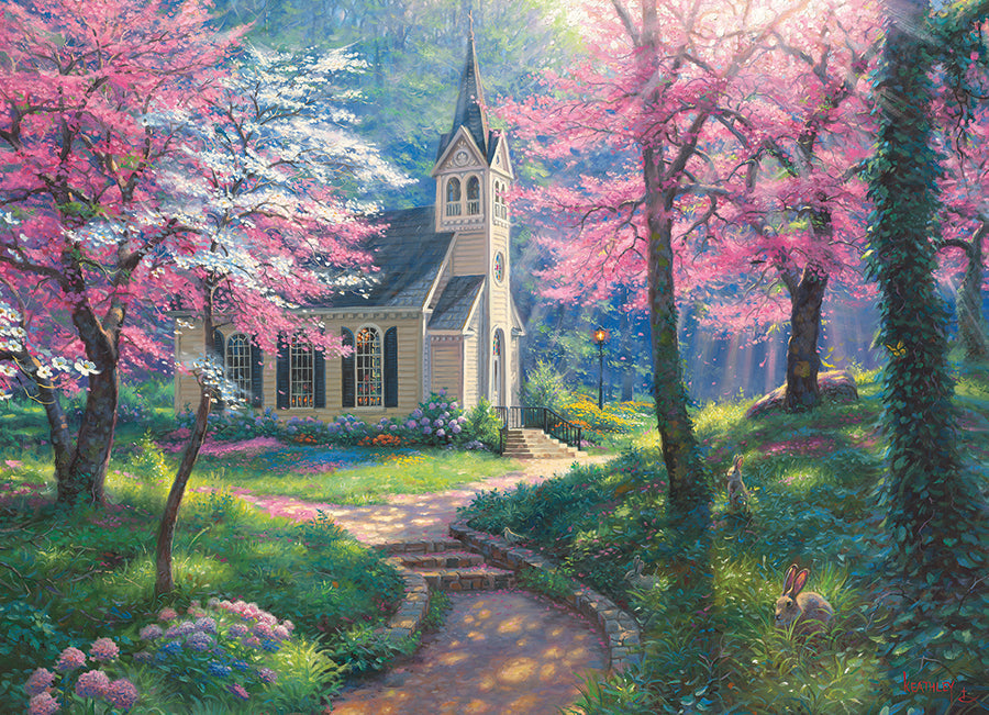 cobble-hill-spring-s-embrace-500-teile-puzzle-fr-hling image 2