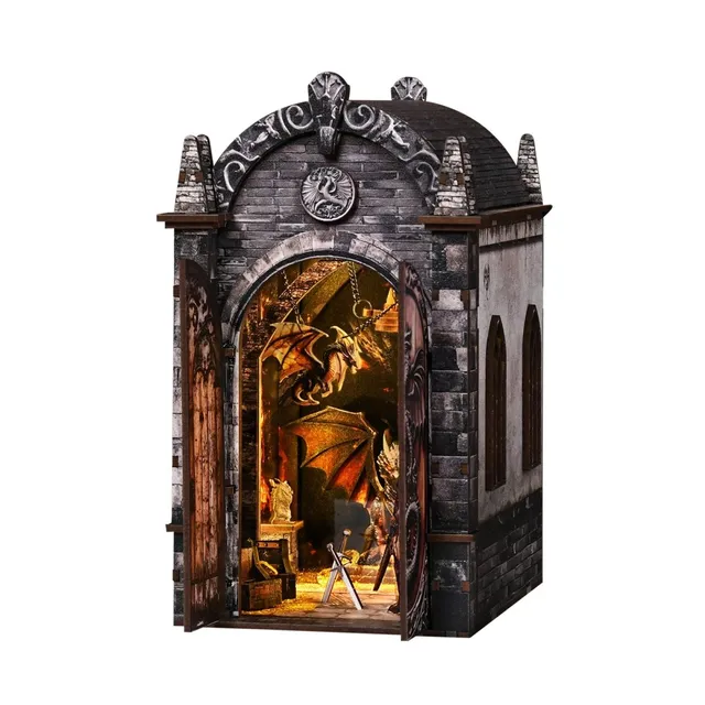 kaayee-book-nook-kit-dragons-treasure-labyrinth-bastelset image 1