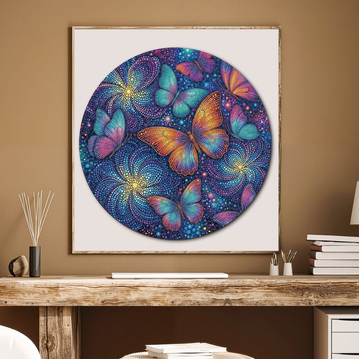 kaayee-cardboard-puzzle-luminous-butterfly-realm-1000-teile image 5
