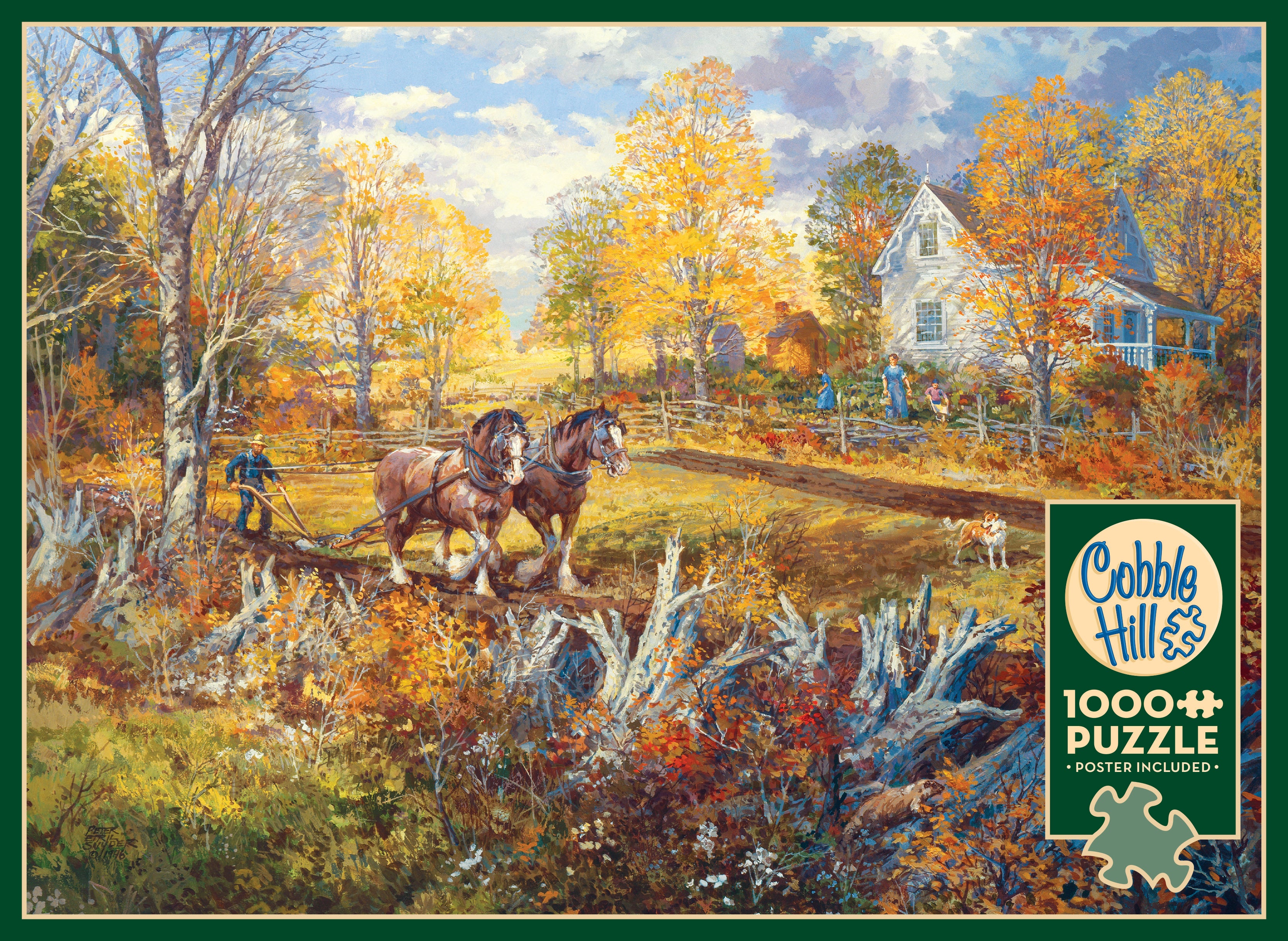 cobble-hill-1000-piece-new-beginning-puzzle-1000-teile-pferde image 4