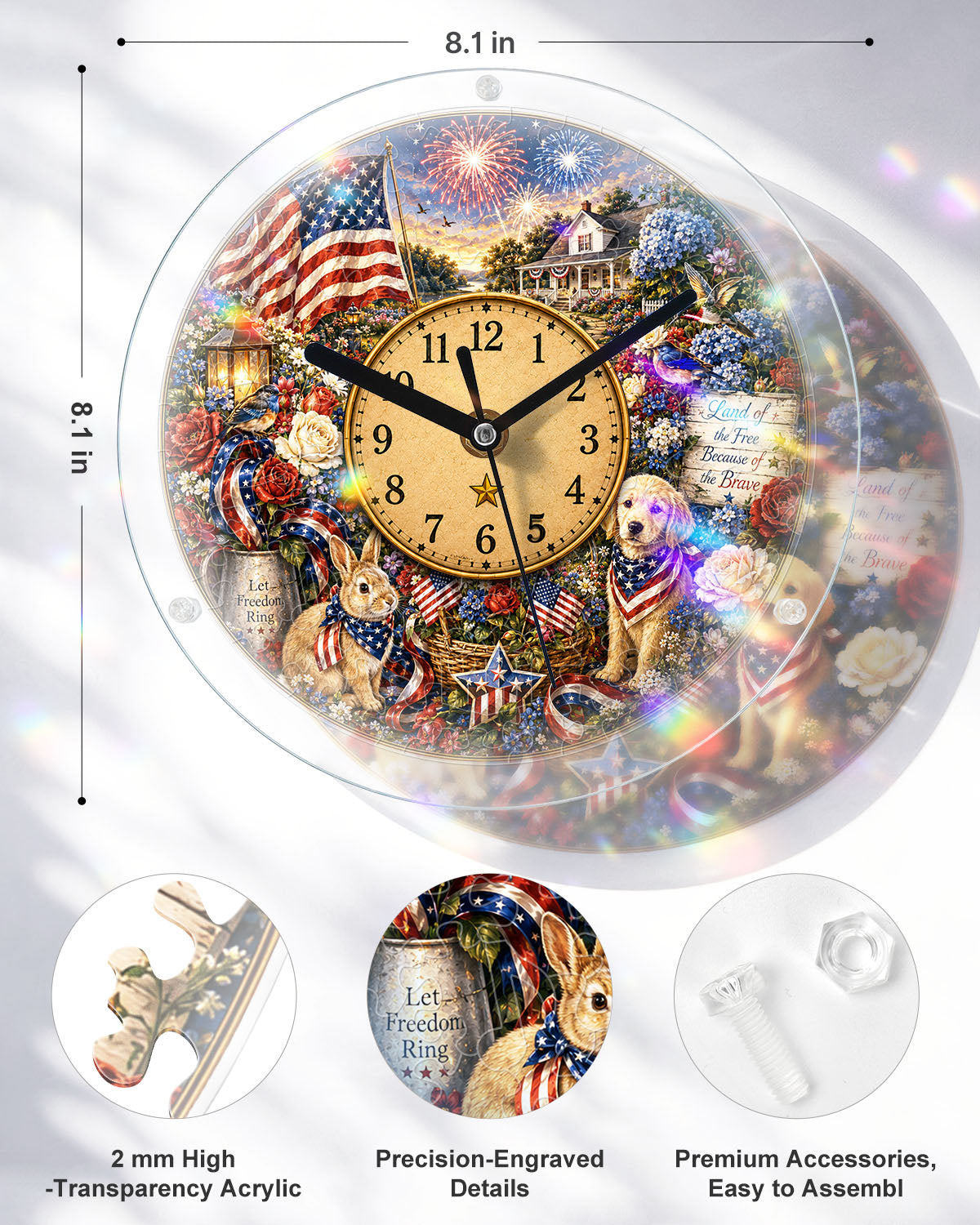 kaayee-pet-house-puzzle-uhr-bastelset-acryl-regular image 4