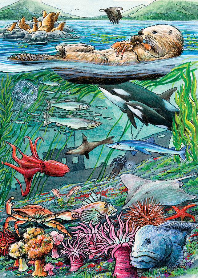 cobble-hill-pacific-ocean-35-teile-rahmenpuzzle-ozean image 4