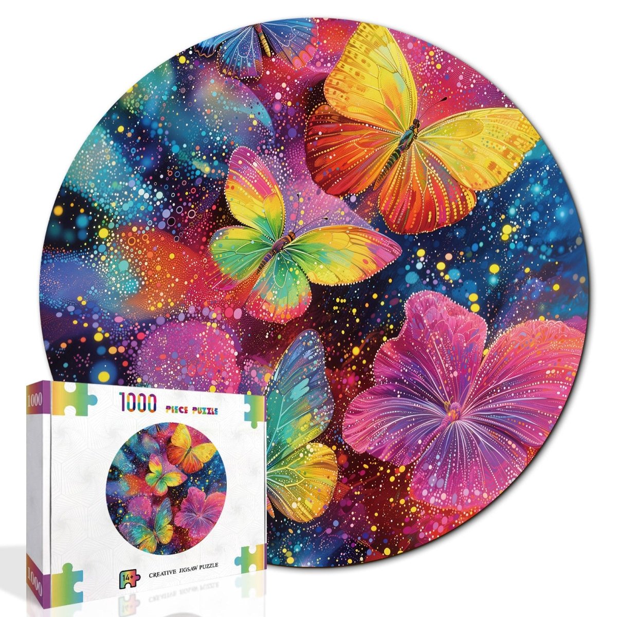 kaayee-cardboard-puzzle-butterfly-dreamscape-1000-teile image 2