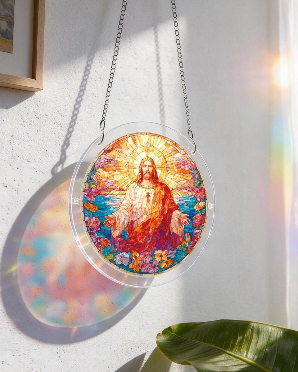 kaayee-suncatcher-puzzle-holy-light-of-jesus-fensterbild-large image 5