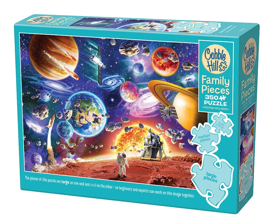 cobble-hill-family-pieces-350-space-travels-puzzle-350-teile image 1