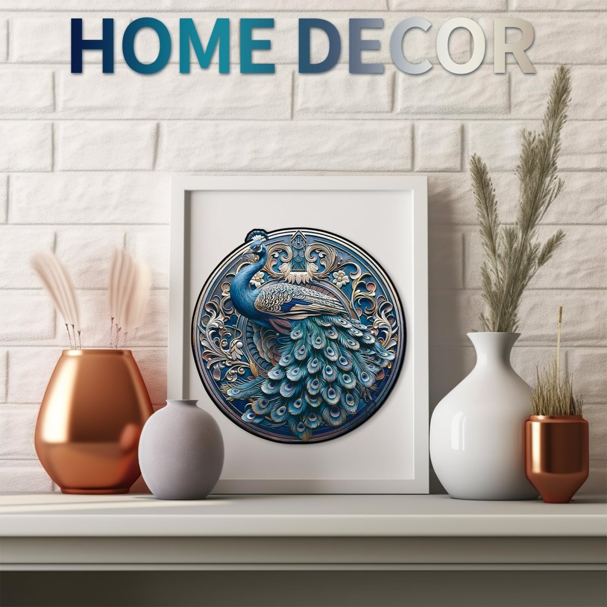 kaayee-wooden-puzzle-retro-beautiful-peacock-holzpuzzle-pfau image 7