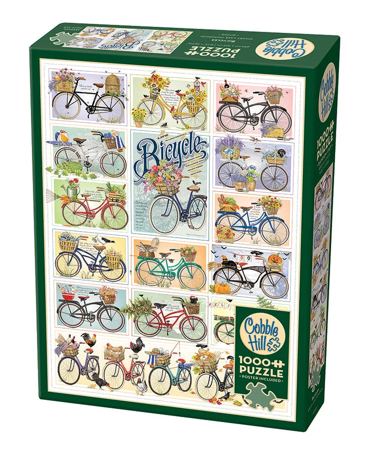 cobble-hill-1000-bicycles-puzzle-1000-teile-fahrr-der image 1