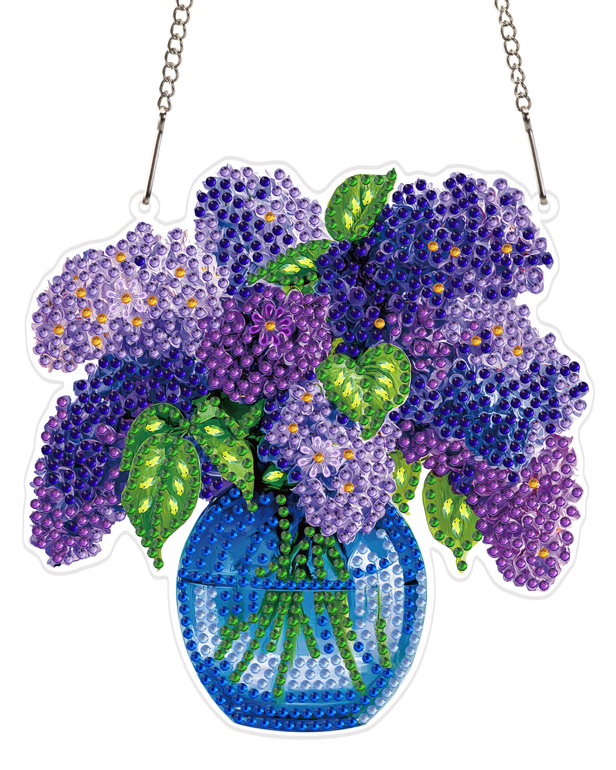 kaayee-lilacs-in-blue-vase-diamond-art-suncatcher-bastelset image 1