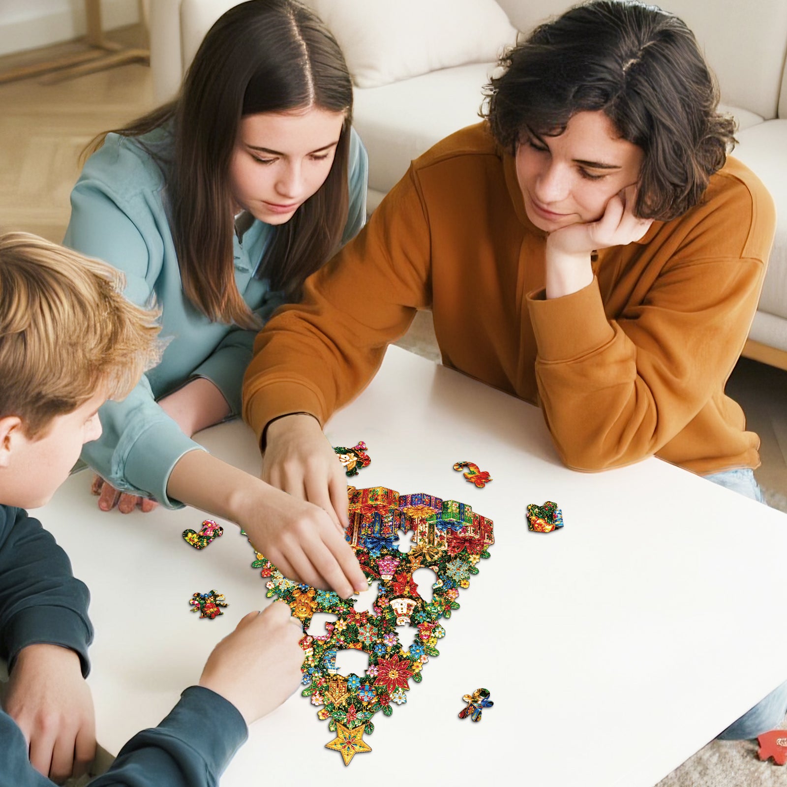 kaayee-wooden-puzzle-christmas-wonderland-holzpuzzle-m-baum image 7