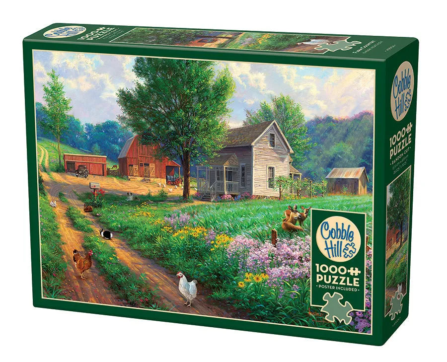 cobble-hill-1000-piece-farm-country-puzzle-1000-teile-bauernhof image 1