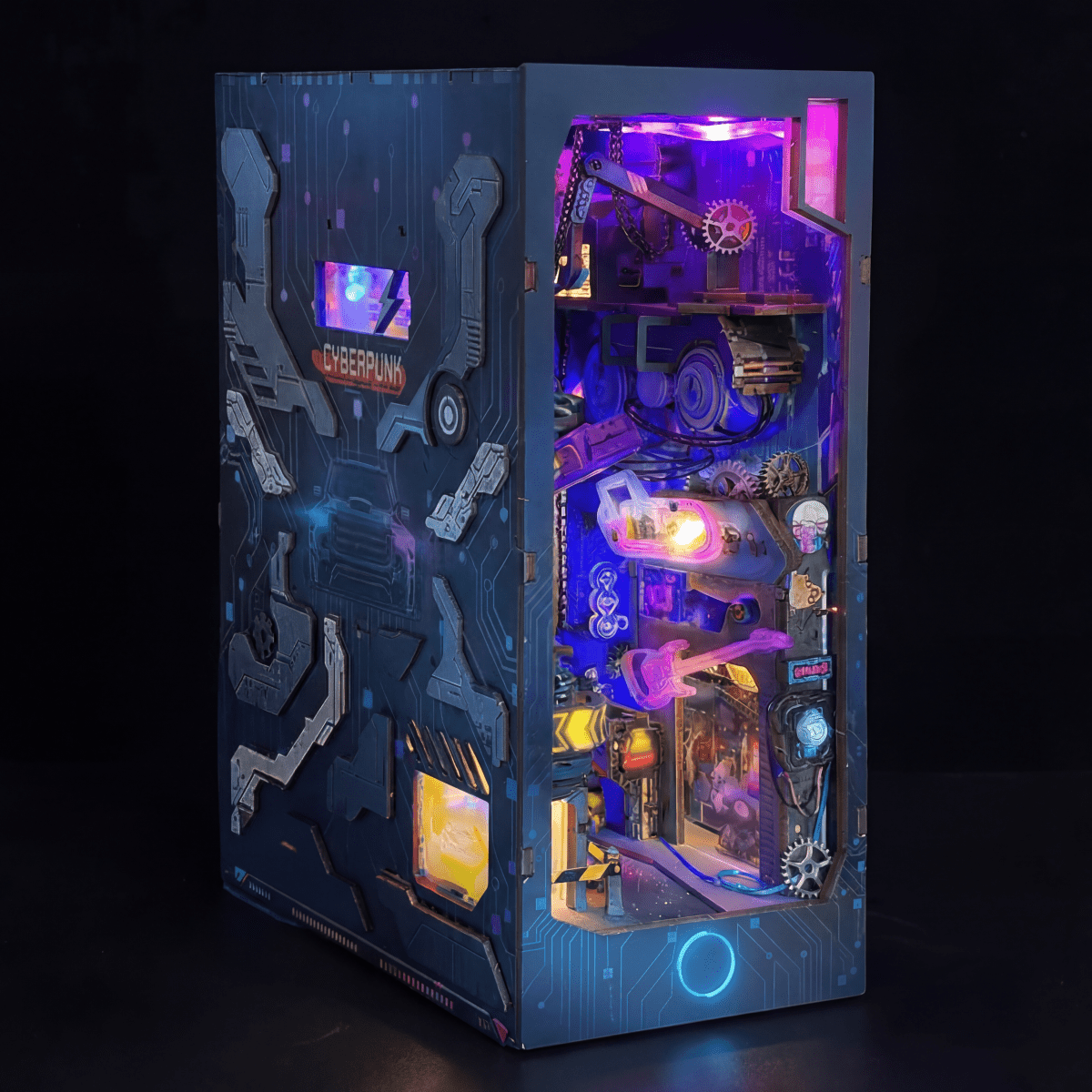 kaayee-book-nook-boundless-dimensions-cyberpunk-bausatz-led image 3