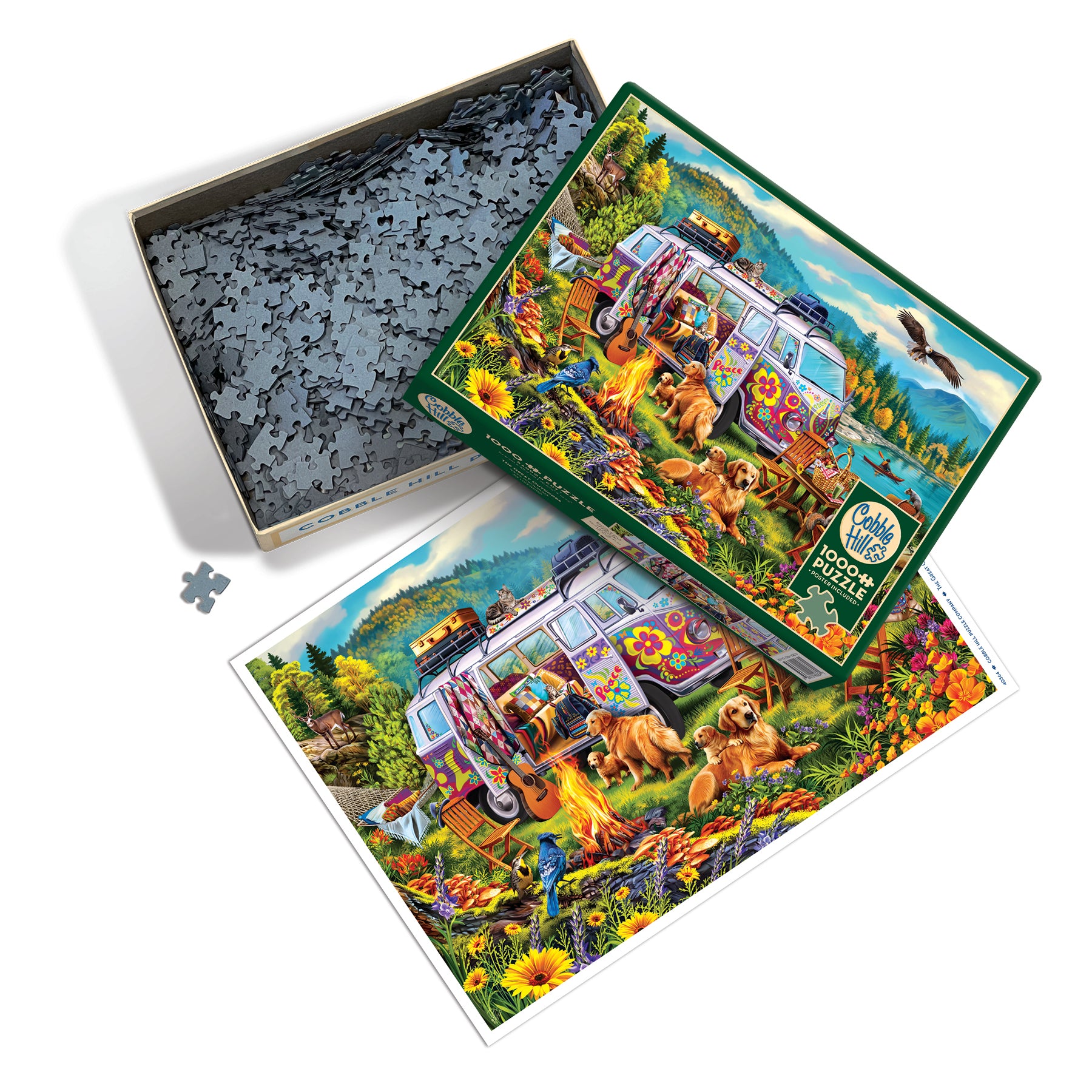cobble-hill-the-great-outdoors-puzzle-1000-teile-camping image 3