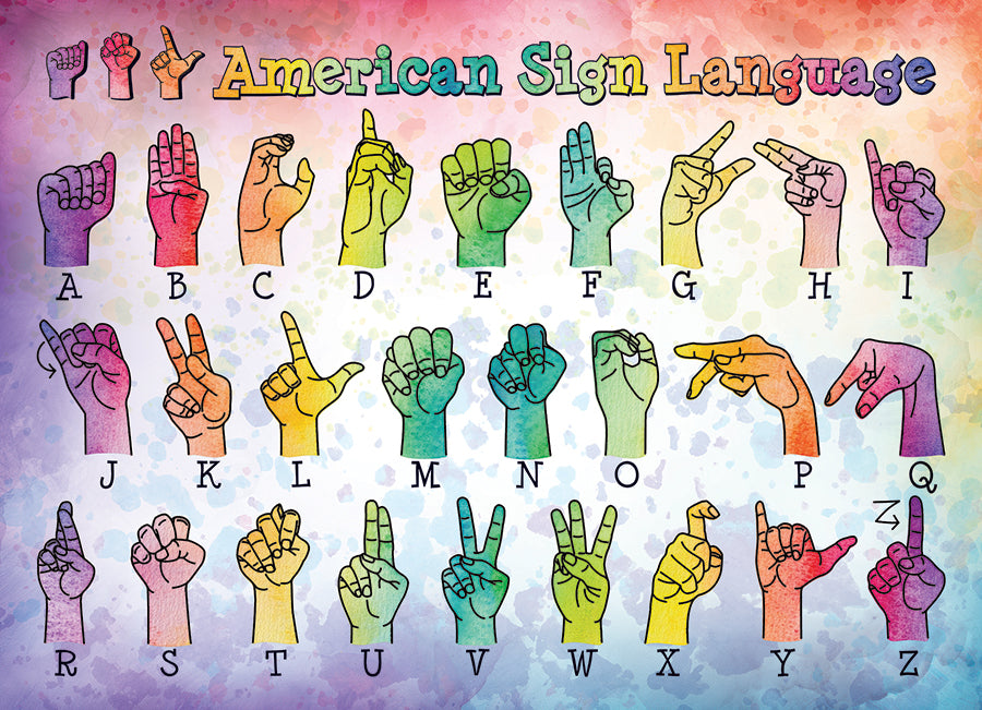 cobble-hill-500-piece-american-sign-language-puzzle-500teile image 2