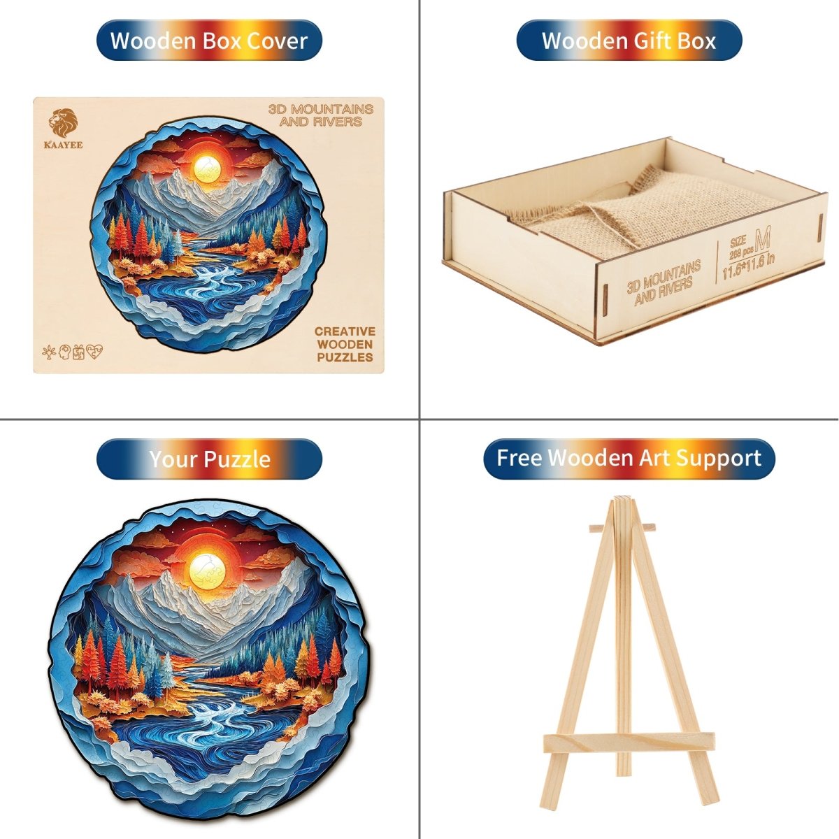 kaayee-wooden-puzzle-mountains-rivers-holzpuzzle-medium-bunt image 3