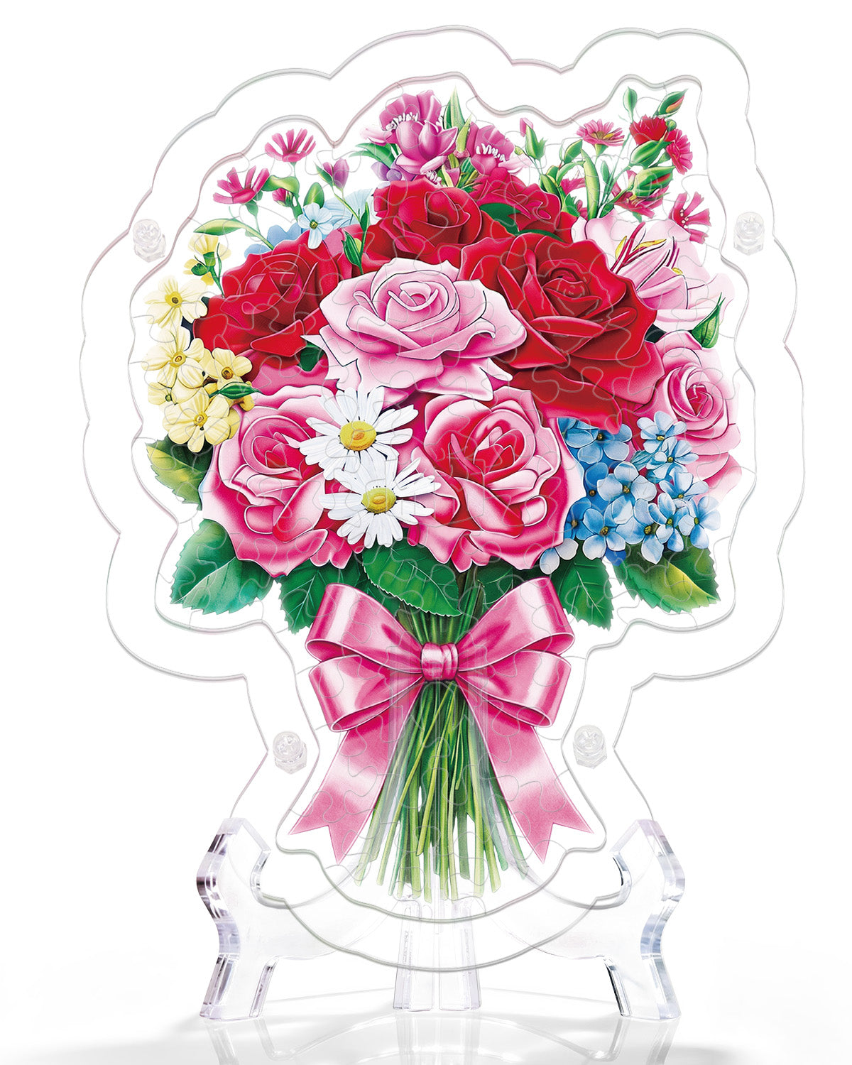 kaayee-suncatcher-puzzle-romantic-flower-bouquet-acryl-blumen image 3