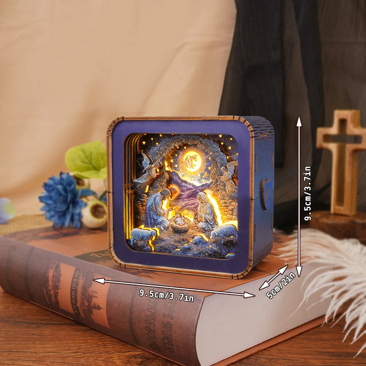 kaayee-nativity-nachtlicht-holzbausatz-krippe image 3