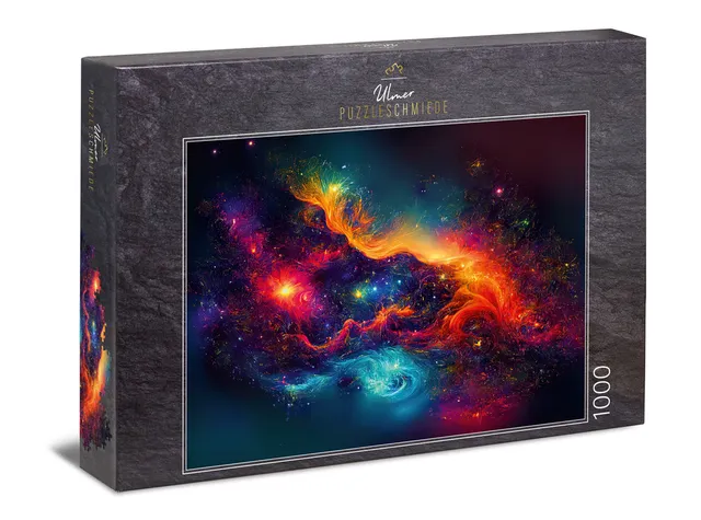 ulmer-puzzleschmiede-sternenstaub-puzzle-1000-teile-galaxie image 1