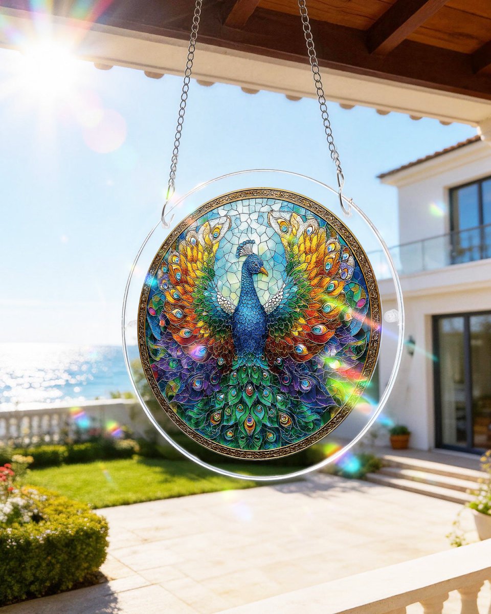 kaayee-suncatcher-puzzle-peacock-of-radiance-acrylpuzzle-small image 6