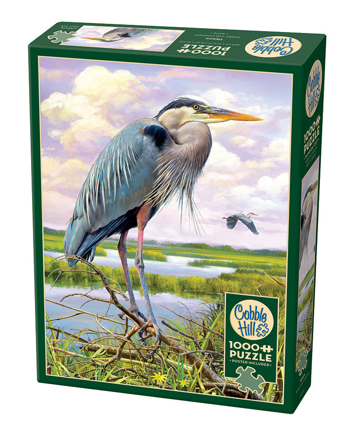 cobble-hill-heron-1000-teile-puzzle-reiher image 1