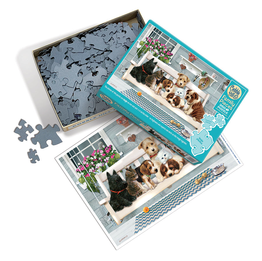 cobble-hill-porch-pals-350-teile-familienpuzzle-hunde image 3