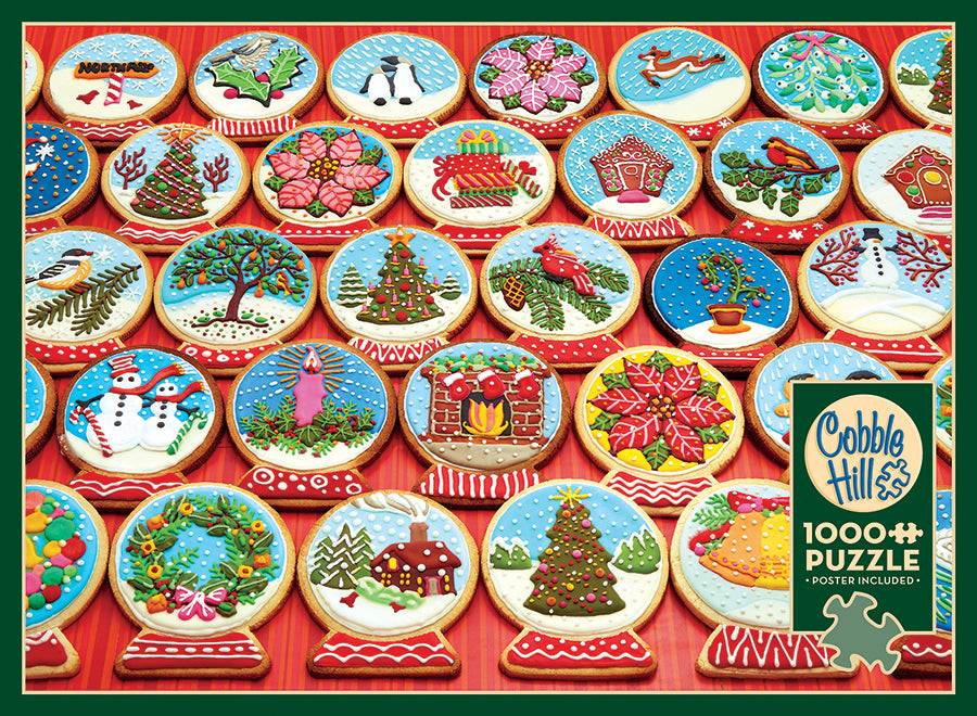 cobble-hill-1000-piece-snow-globe-cookies-puzzle-1000weihnachten image 5