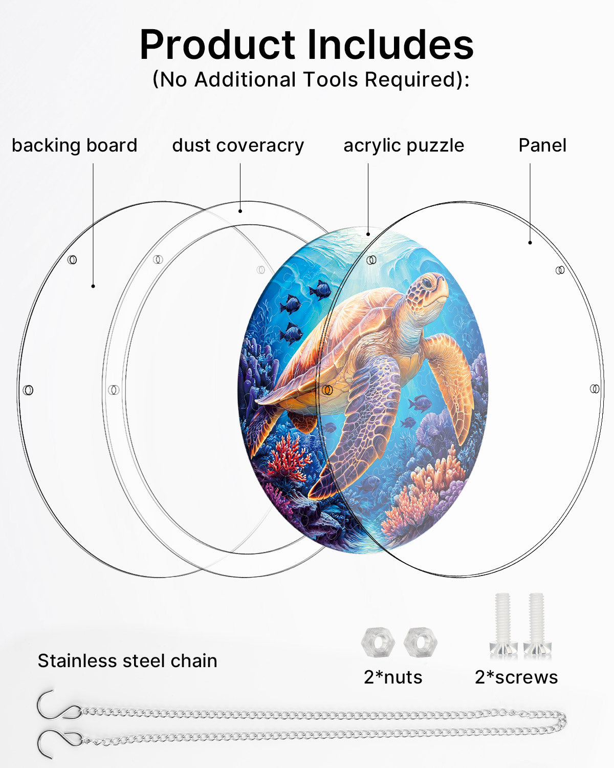 kaayee-starsea-turtle-suncatcher-fensterbild-small-18-8-cm image 6