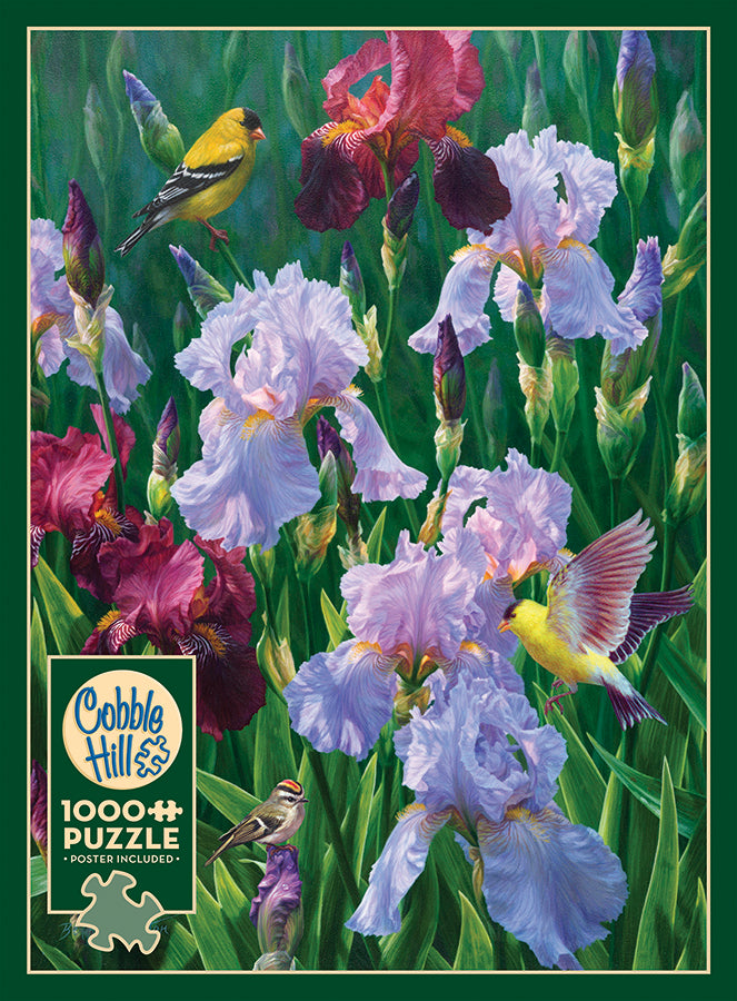 cobble-hill-1000-piece-spring-glory-puzzle-1000-teile-iris image 5