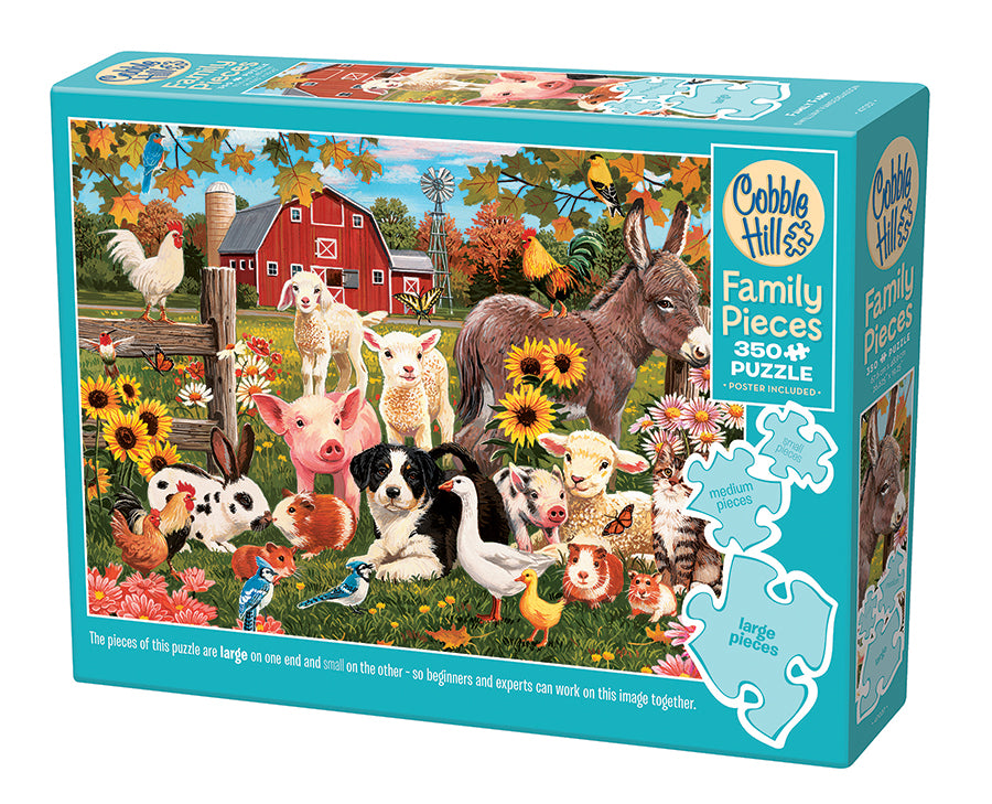 cobble-hill-family-pieces-350-family-farm-puzzle-350-teile-bauernhof image 1